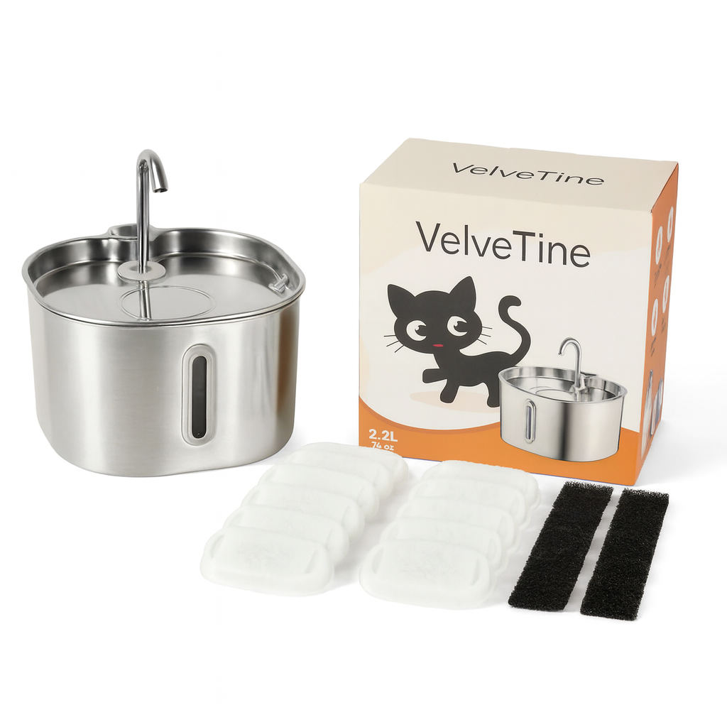 Schützen Sie Ihre Katze vor Dehydrierung und Harnnotfällen mit Velvetine.